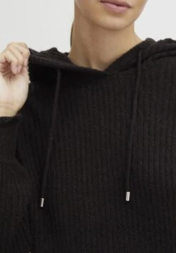 OXMO Oxnorma - Felpa Con Cappuccio - Black Melange -Zalando outlet cbe37e0cd0b5437c99252ce1b2182ce7