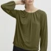 OXMO OxhalCamicettaMilitary Olive Donna T-shirt E Top 1OX21E00L-N11