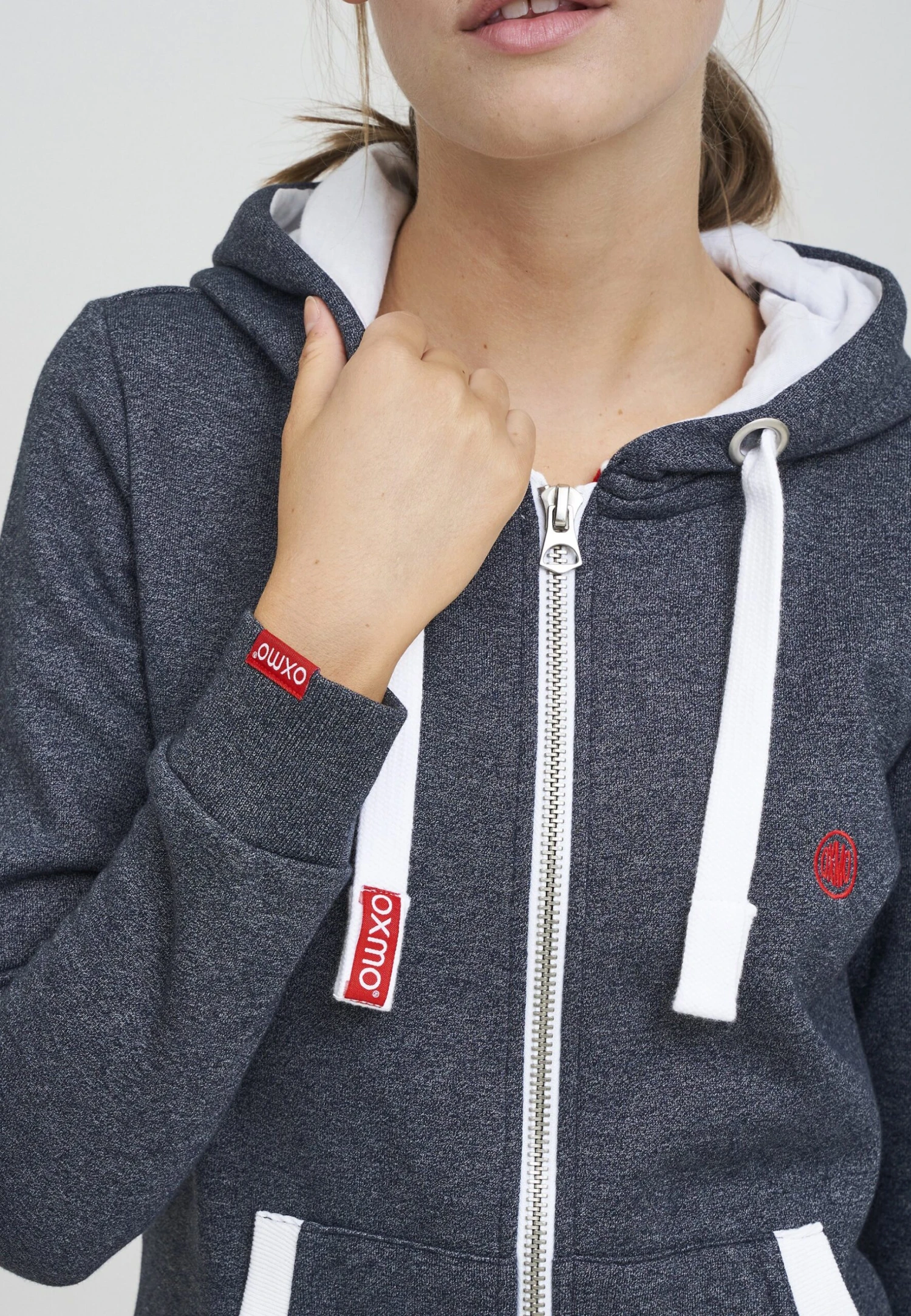 OXMO OxbennaTuta JumpsuitIns Bl Mel Donna Tute Jumpsuit 1OX21T001-K11 4 OXMO OxbennaTuta JumpsuitIns Bl Mel Donna Tute Jumpsuit 1OX21T001-K11 - immagine 4