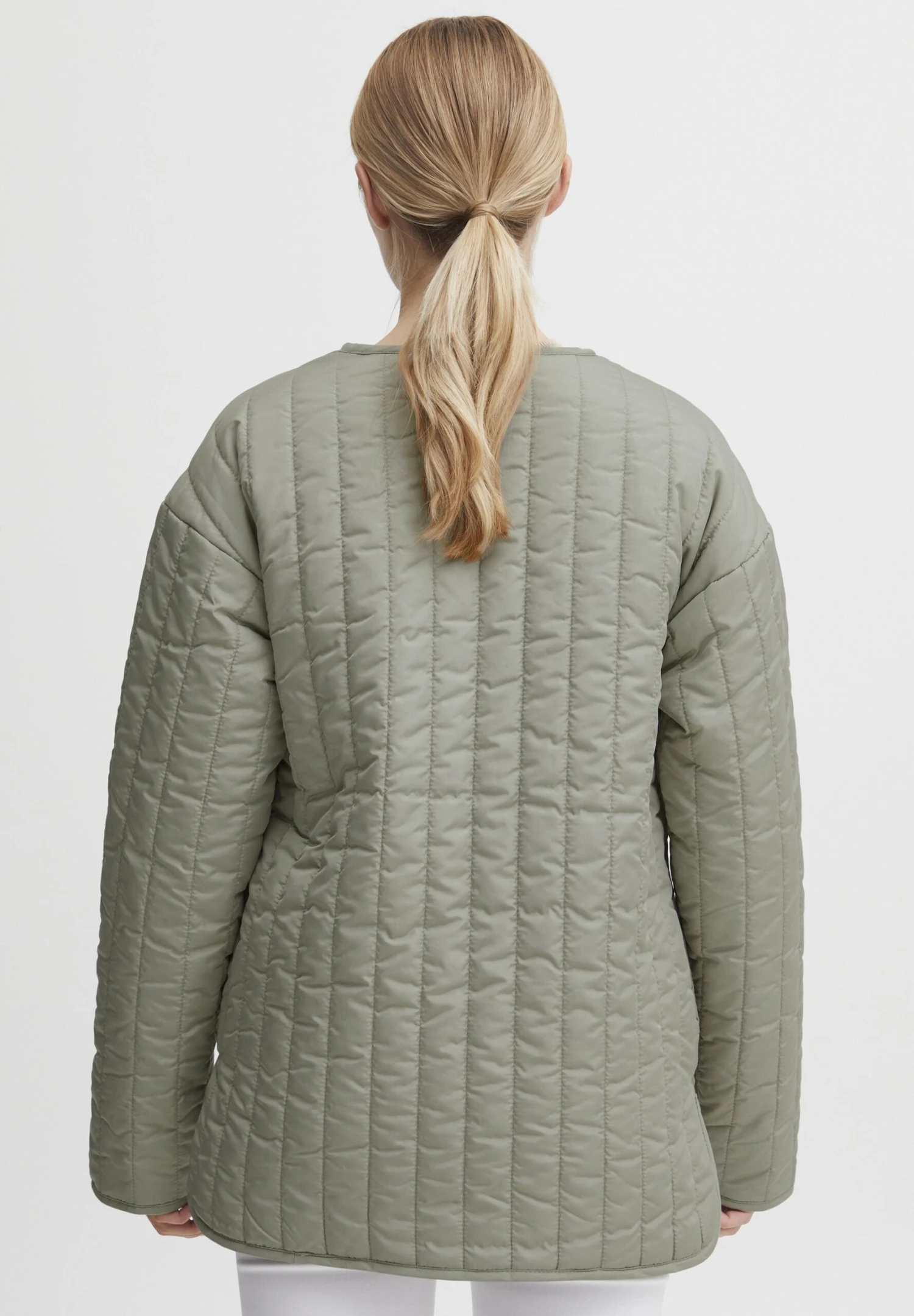 OXMO Oxsaggy - Giacca Da Mezza Stagione - Seagrass 3 OXMO Oxsaggy - Giacca Da Mezza Stagione - Seagrass - immagine 3