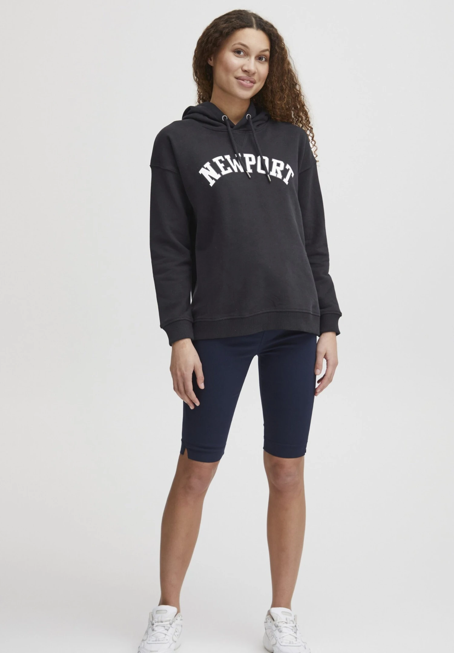 OXMO OxcolisaFelpa Con CappuccioBlack Donna Felpe 1OX21J01N-Q11 2 OXMO OxcolisaFelpa Con CappuccioBlack Donna Felpe 1OX21J01N-Q11 - immagine 2