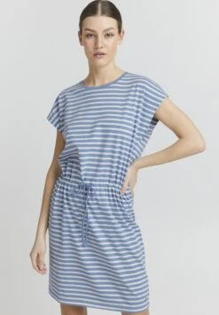 OXMO StillaVestito Di MaglinaBel Air Blue Donna Vestiti 1OX21C010-K12