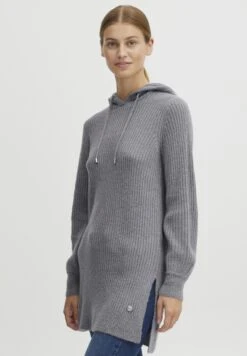 OXMO OxnormaFelpa Con CappuccioMid Grey Melange Donna Felpe 1OX21I02O-C12