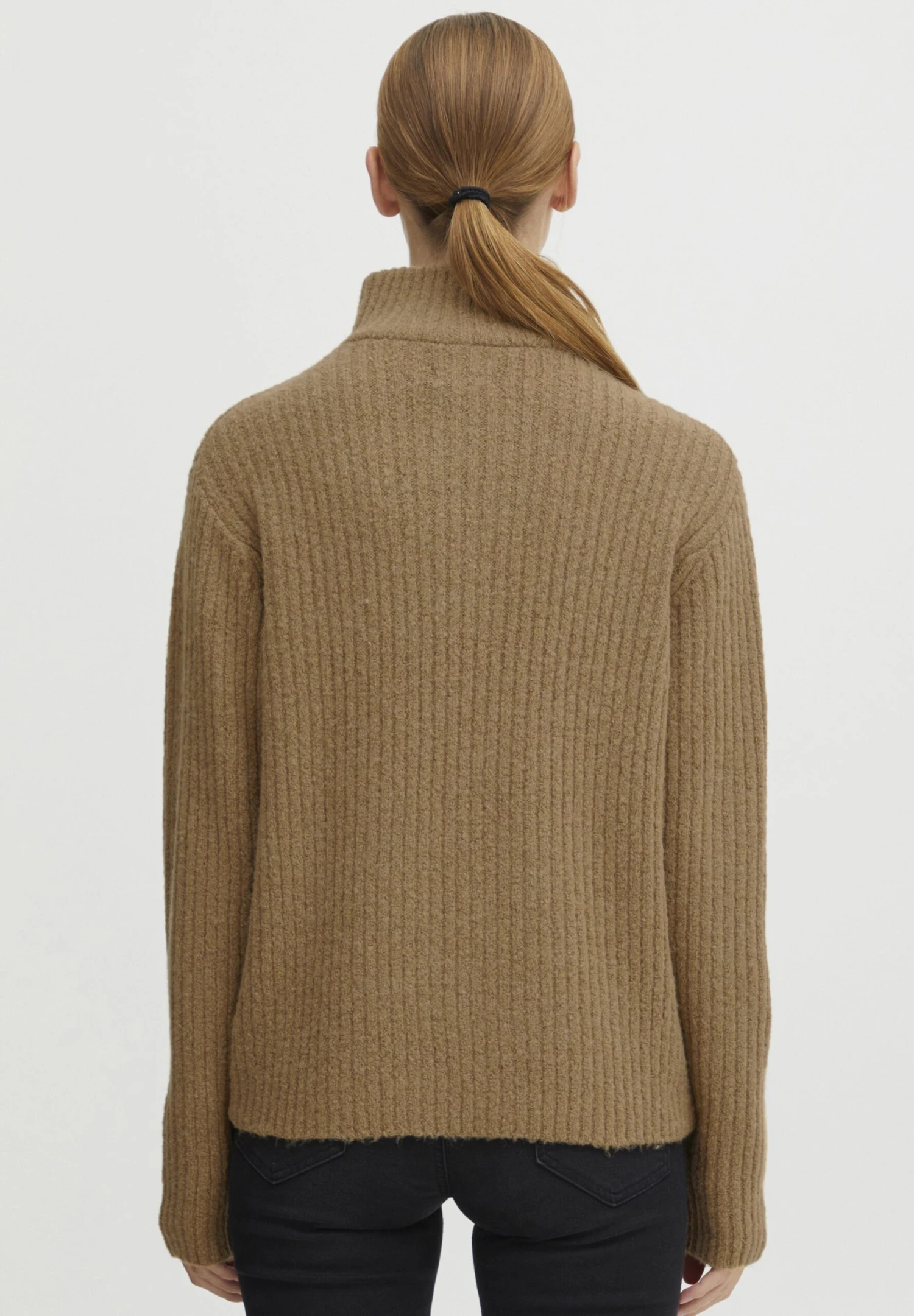 OXMO OxsalineMaglioneTannin Melange Donna Maglieria 1OX21I02M-B11 3 OXMO OxsalineMaglioneTannin Melange Donna Maglieria 1OX21I02M-B11 - immagine 3