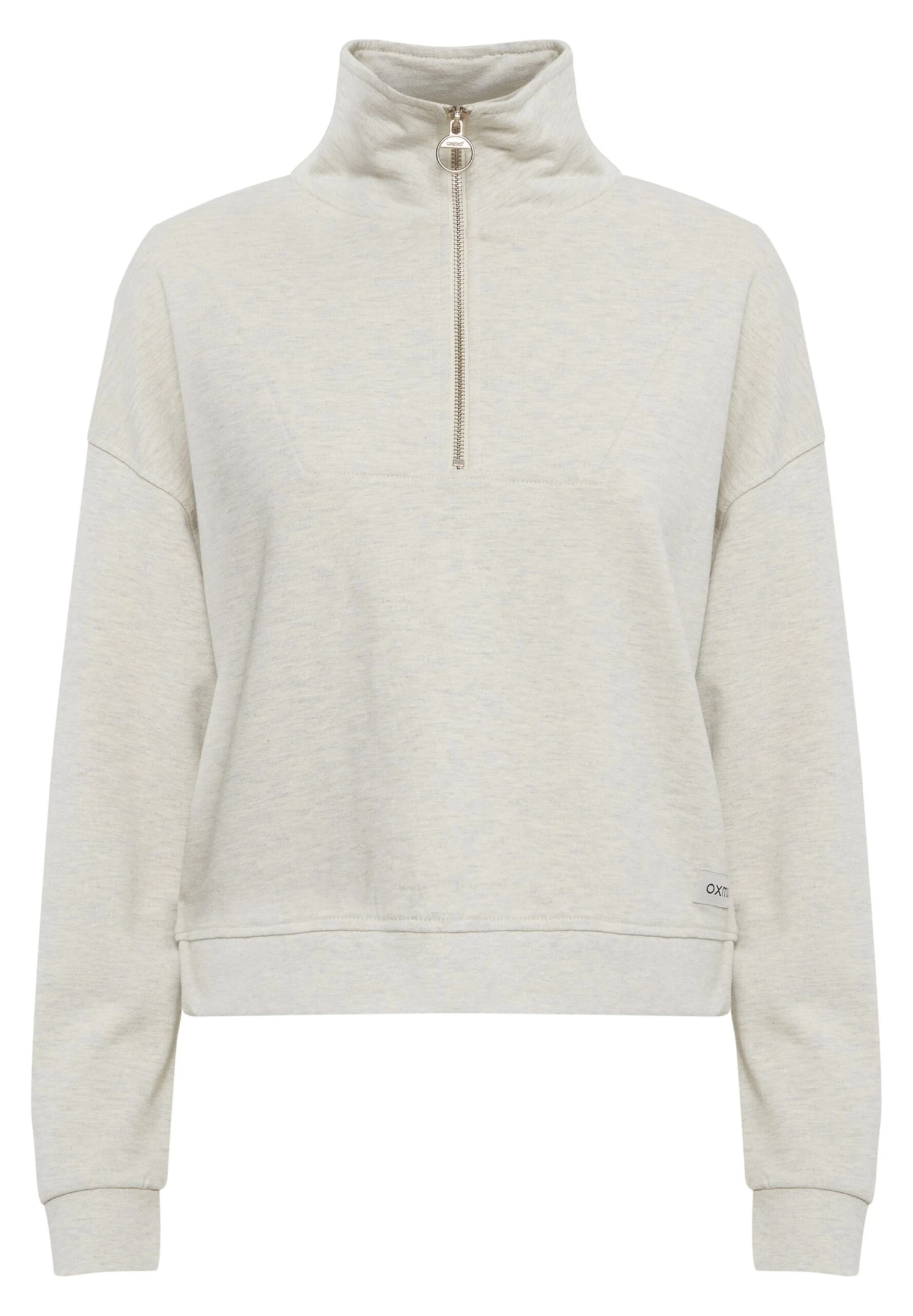 OXMO OxgretheMaglioneOyster Grey Melange Donna Maglieria 1OX21I01W-C11 6 OXMO OxgretheMaglioneOyster Grey Melange Donna Maglieria 1OX21I01W-C11 - immagine 6