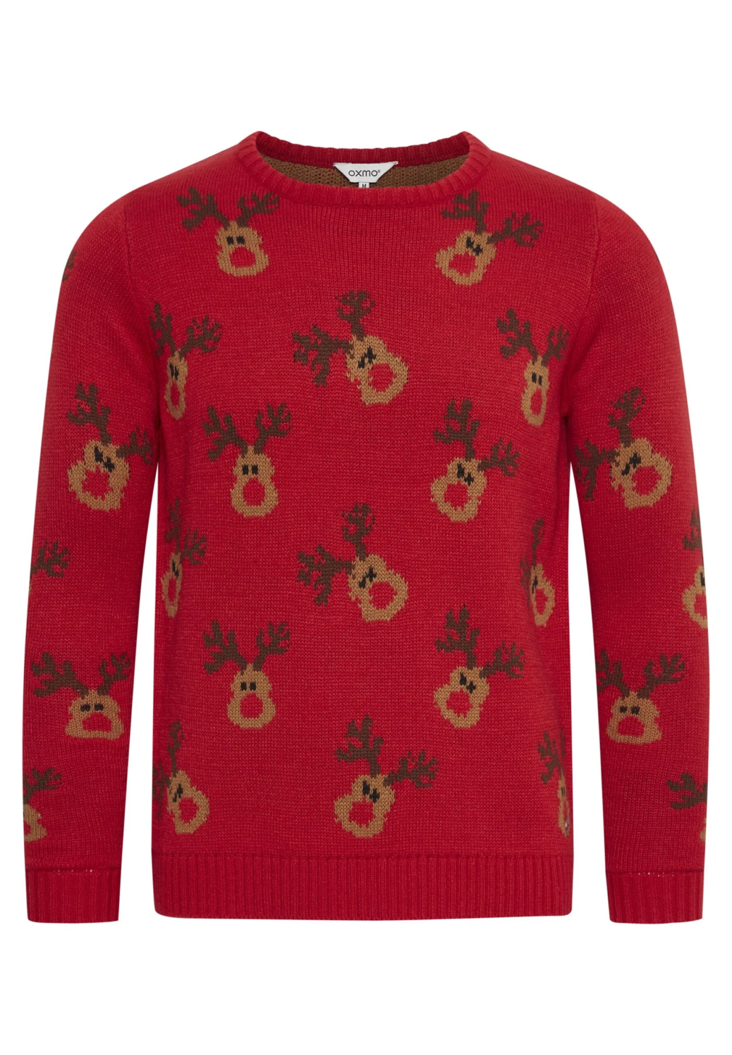 OXMO OxchristelMaglioneChinese Red Donna Maglieria 1OX21I01R-G11 6 OXMO OxchristelMaglioneChinese Red Donna Maglieria 1OX21I01R-G11 - immagine 6