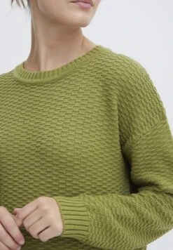 OXMO Oxmilika - Abito In Maglia - Sage -Zalando outlet d5f841a7f88b4bde9113db3b8ece1ae6