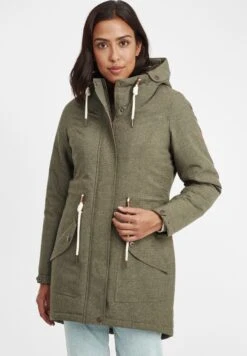 OXMO Oxmelly - Cappotto Invernale - Dusty Olive