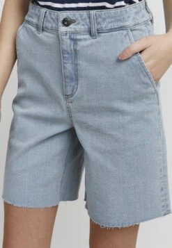 OXMO Shorts Di Jeans - Light Blue Denim -Zalando outlet d693f0a511e440b0b69bac053ed066e7