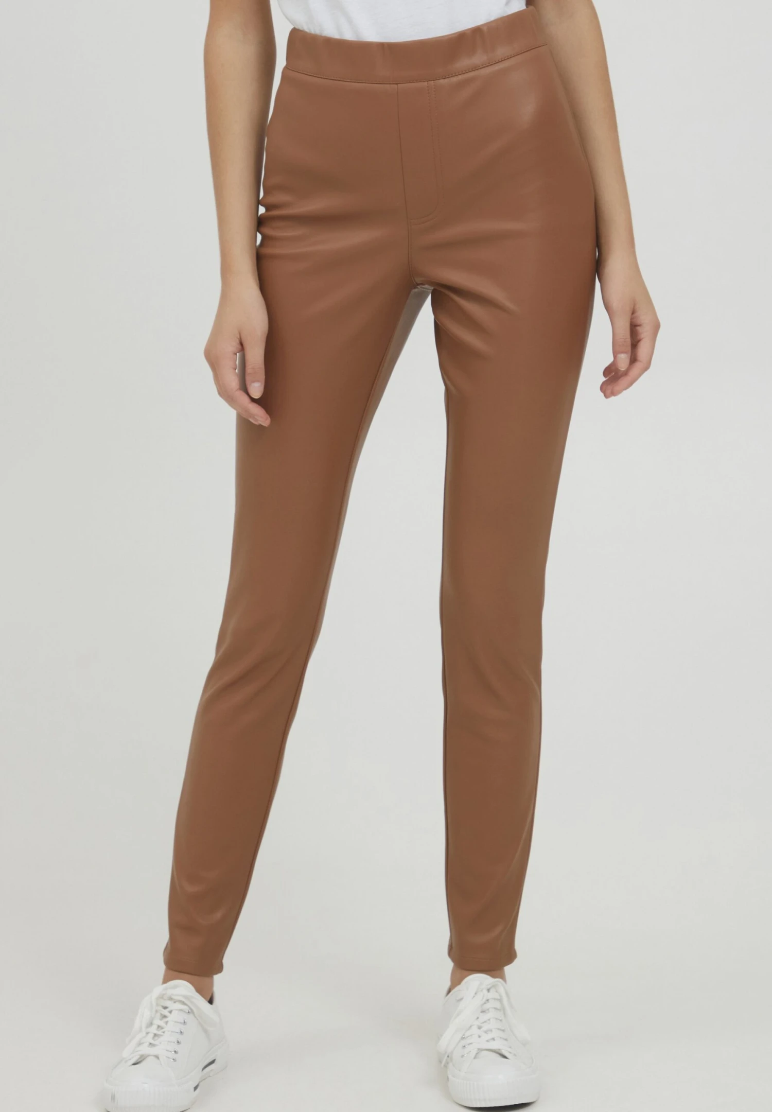OXMO Pauline - Pantaloni - Toffee 1 OXMO Pauline - Pantaloni - Toffee
