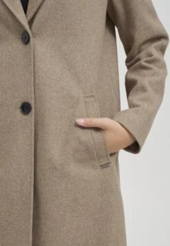 OXMO OxnetaCappotto ClassicoDune Melange Donna Cappotti 1OX21U00U-B11 -Zalando outlet d725705b207348c6af8c29b7ffb4561b