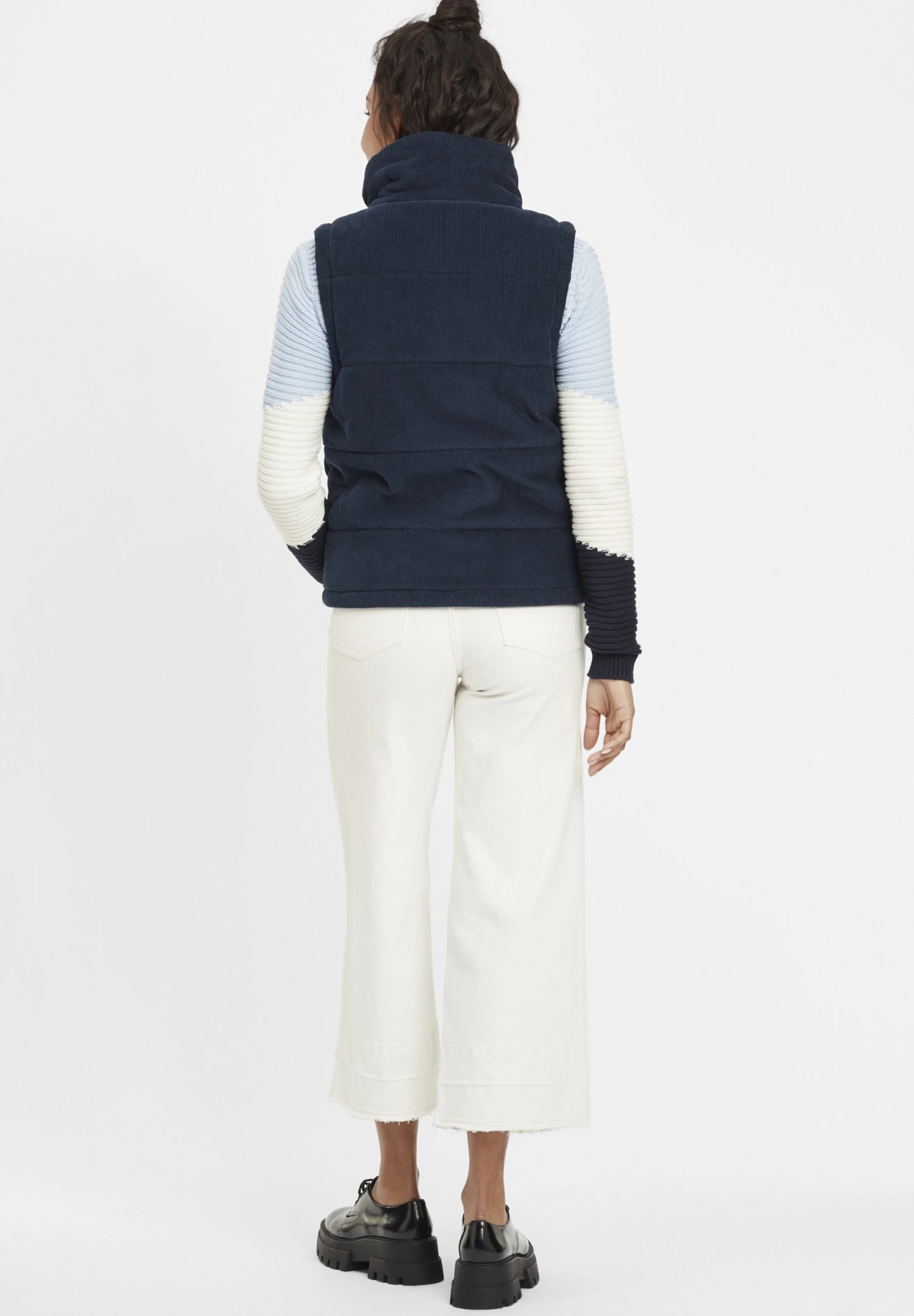 OXMO OxvidemaSmanicatoDress Blues Donna Giacche E Blazer 1OX21G00J-K11 5 OXMO OxvidemaSmanicatoDress Blues Donna Giacche E Blazer 1OX21G00J-K11 - immagine 5