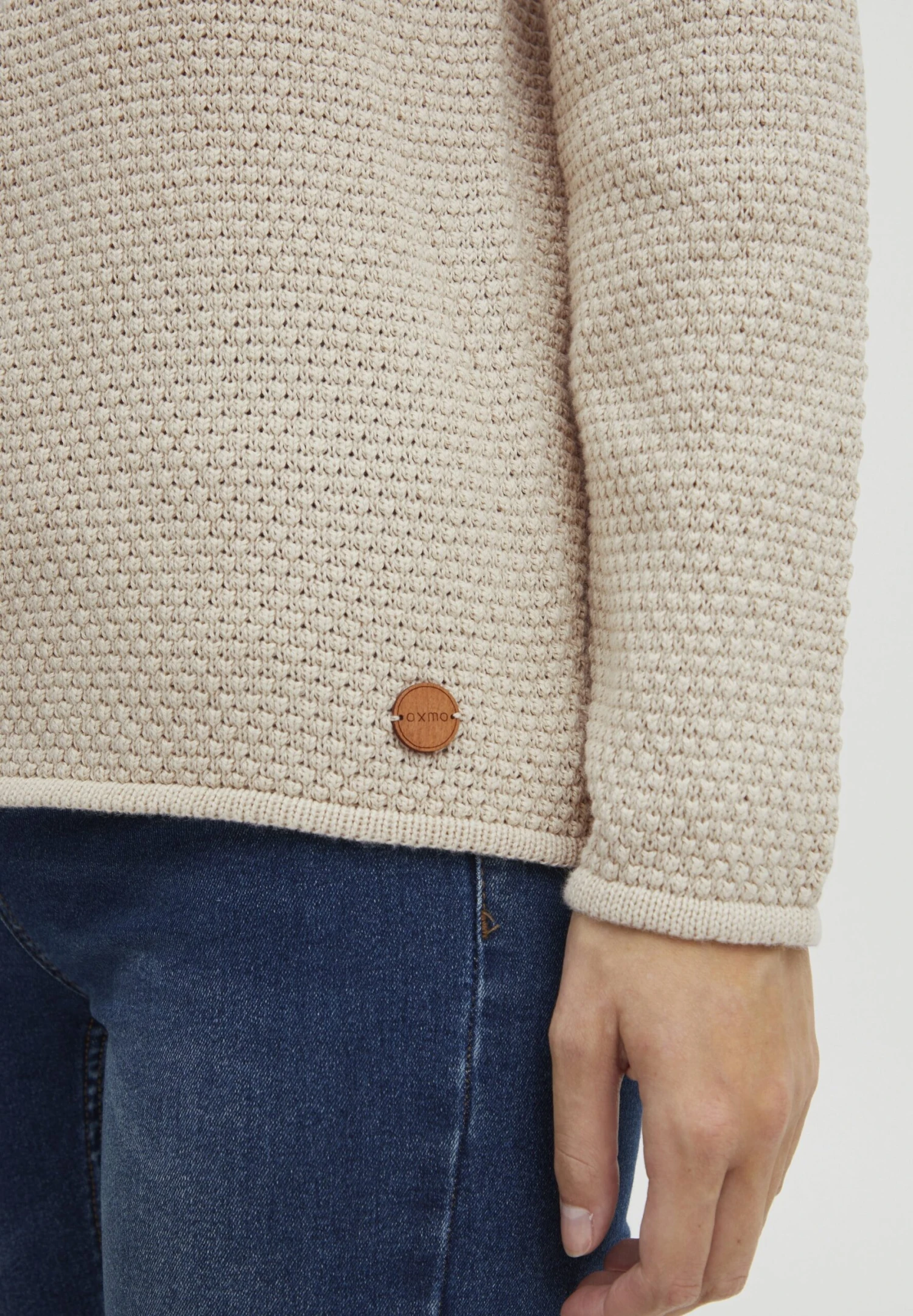 OXMO Oxhanna - Maglione - Oatmeal 5 OXMO Oxhanna - Maglione - Oatmeal - immagine 5