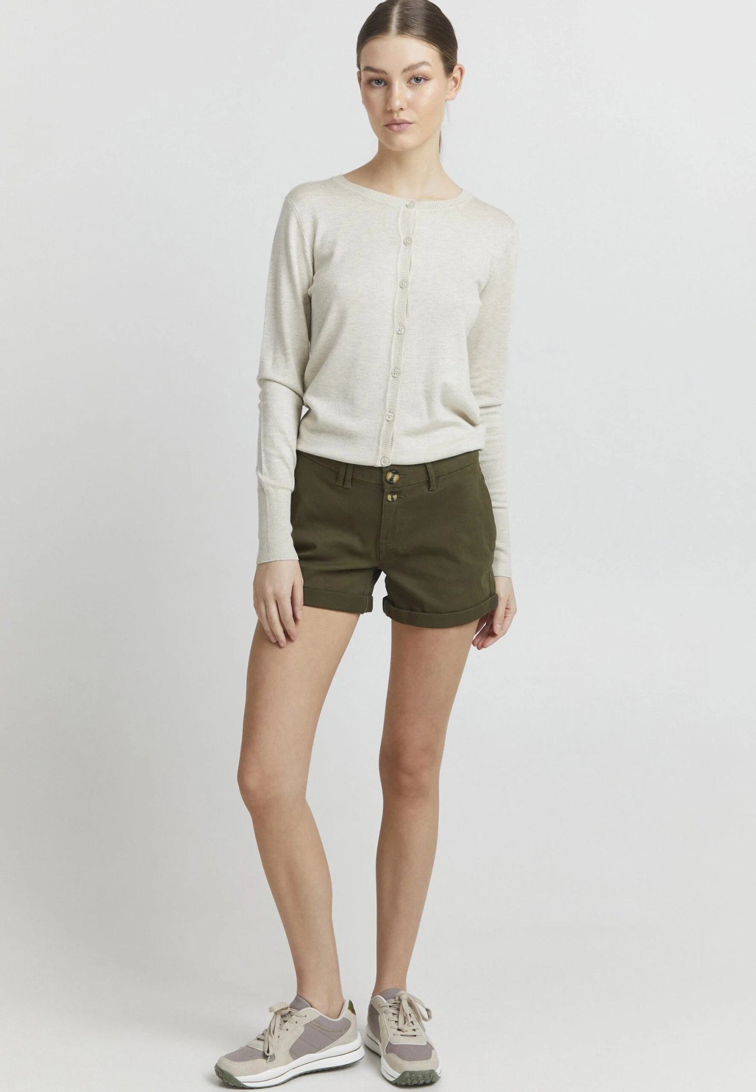 OXMO OxpieraShortsGrape Leaf Donna Shorts 1OX21A00R-M11 2 OXMO OxpieraShortsGrape Leaf Donna Shorts 1OX21A00R-M11 - immagine 2