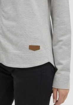 OXMO OxwandaFelpa Con ZipOyster Grey Melange Donna Felpe 1OX21I01M-A11 -Zalando outlet dc0fcb8b65494155a95a5f98695c1aa0