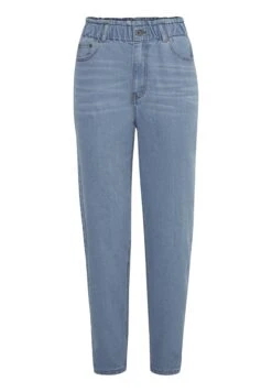 OXMO OxannJeans Slim FitLigth Blue Denim Donna Jeans 1OX21N003-K12 -Zalando outlet dcb728417f984d7b9147bedee33368b1