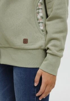 OXMO Oxulla - Felpa Con Zip - Seagrass -Zalando outlet dd655d9081d7411eb2ac4c29e0ace39b