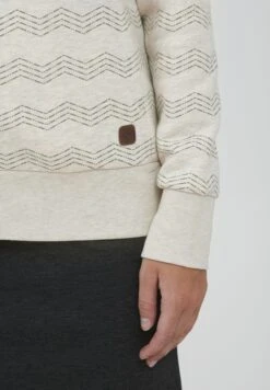 OXMO OxvernitaFelpaOyster Grey Melange Donna Felpe 1OX21J014-C16 -Zalando outlet e177798759eb4102a62b12884c7feb59