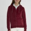 OXMO OxnickyFelpa Con ZipWine Red Donna Felpe 1OX21J00N-G11