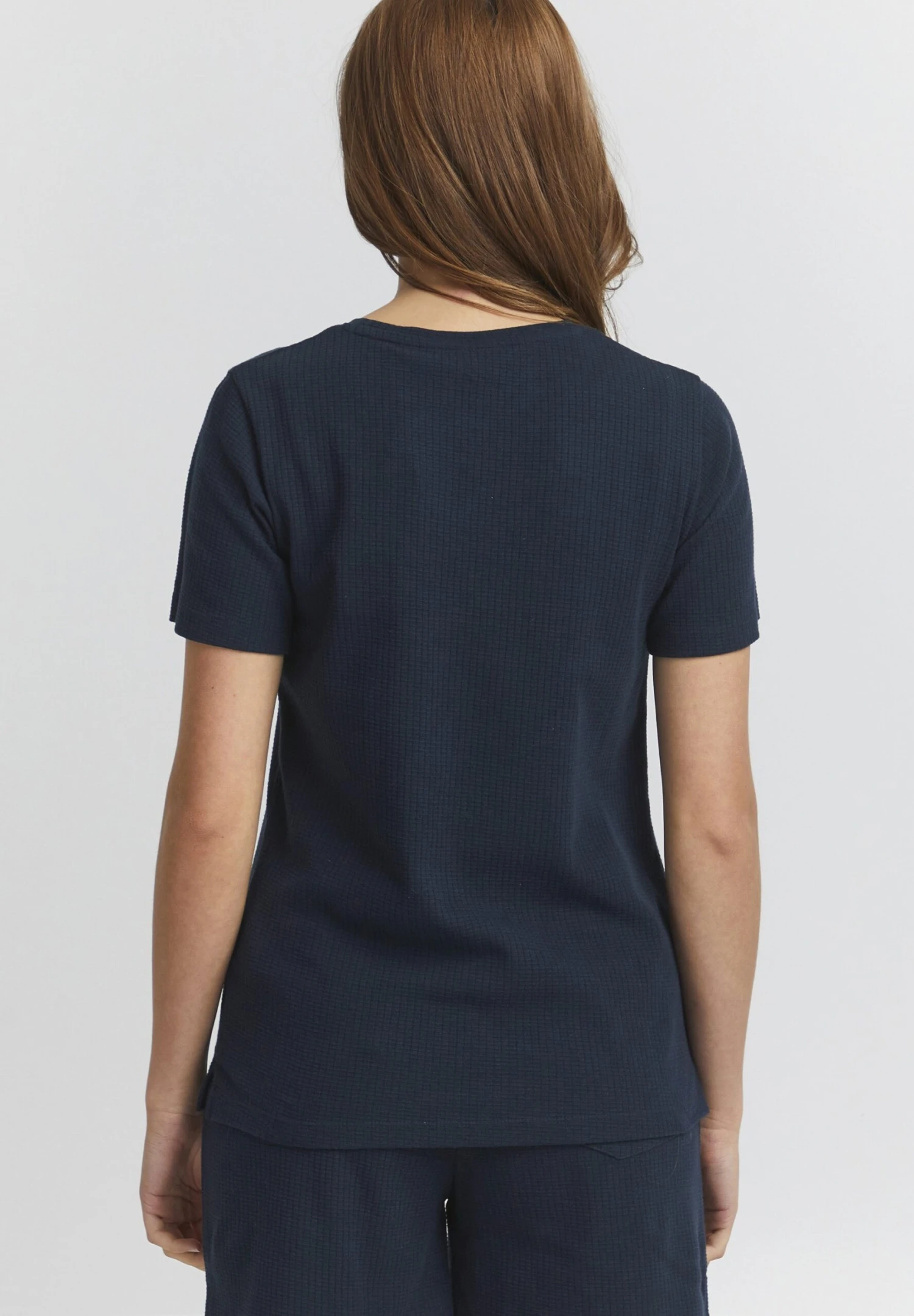 OXMO PimT-Shirt BasicTotal Eclipse Donna T-shirt E Top 1OX21D01D-K11 3 OXMO PimT-Shirt BasicTotal Eclipse Donna T-shirt E Top 1OX21D01D-K11 - immagine 3