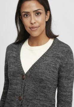OXMO OxphilemonaCardiganBlack Donna Maglieria 1OX21I00O-Q11 -Zalando outlet e55e5b209fb44eff93c067b245274ef4