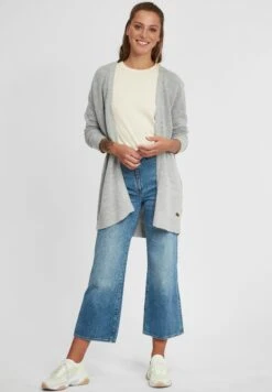 OXMO OxgiseleCardiganLight Grey Melange Donna Maglieria 1OX21I01F-C11 -Zalando outlet e6d4617963aa44d89a7452c0189e9a45