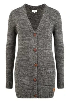 OXMO OxphilemonaCardiganDark Grey Donna Maglieria 1OX21I00O-C11 -Zalando outlet e76e355a9252414caca5d09f99fc0ab4
