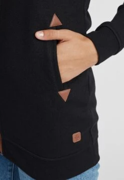 OXMO OxvickyFelpa Con ZipBlack Donna Felpe 1OX21J009-Q11 -Zalando outlet e91f2f5bb67941ec940c5b87ee6be327
