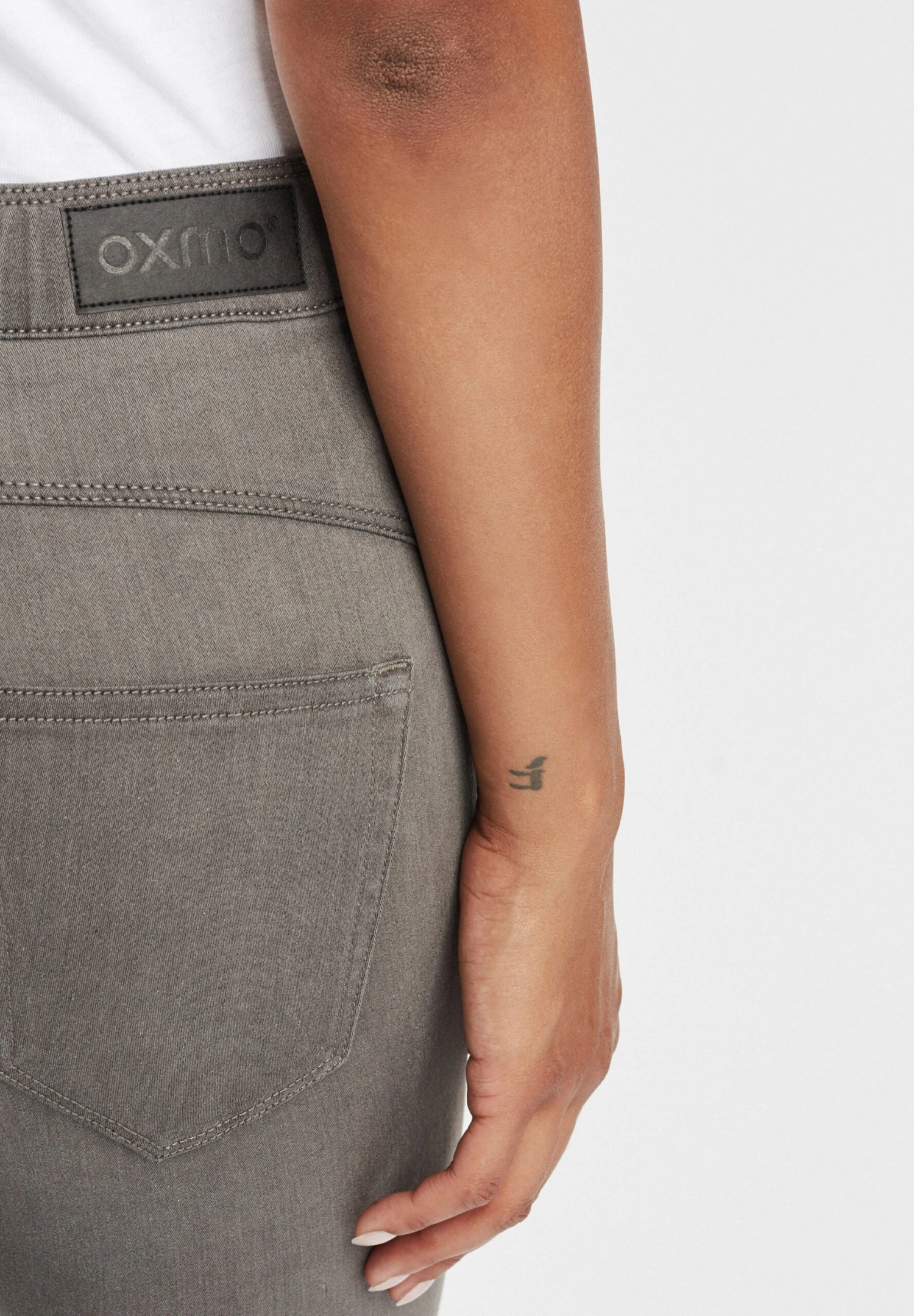 OXMO Oxgesine - Jeans Skinny Fit - Pewter 5 OXMO Oxgesine - Jeans Skinny Fit - Pewter - immagine 5