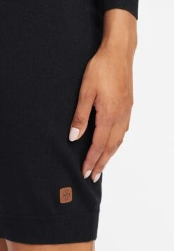 OXMO Oxella - Abito In Maglia - Black -Zalando outlet ec53bf49c7ec4cfcae77045893edde3a