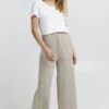 OXMO Oxrie - Pantaloni - Oyster Grey Melange