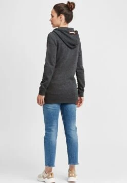 OXMO Oxvicky - Felpa Con Zip - Dar Grey M -Zalando outlet ece8474b411f4369960e5d3f2352c3e3