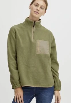 OXMO OxpialaFelpa In PileOil Green Donna Felpe 1OX21J01K-C11