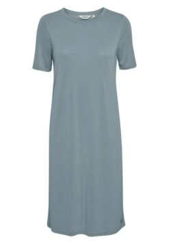 OXMO BrinjaVestito Di MaglinaSmoke Blue Donna Vestiti 1OX21C00W-K11 -Zalando outlet ed91aa33414e48ff8ffd8a4ce0b060fa
