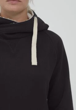 OXMO OxjuliaFelpa Con CappuccioBlack Teddy Donna Felpe 1OX21J00H-Q11 -Zalando outlet ef12b7fa3ee044af893d156abe524a2b