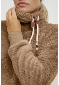 OXMO OxannikiFelpa In PileBeige Donna Felpe 1OX21I01N-B11 -Zalando outlet ef56ed6c39b7490eb33c67760f733a57