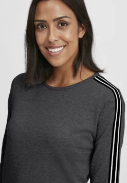 OXMO OxgabitaFelpaDark Grey Melange Donna Felpe 1OX21J00Q-C13 -Zalando outlet ef62ad02ad17486d8cdbca7aafdb1aea