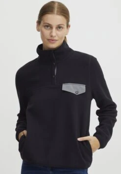 OXMO OxnyfineFelpa In PileBlack Donna Felpe 1OX21I02V-Q11