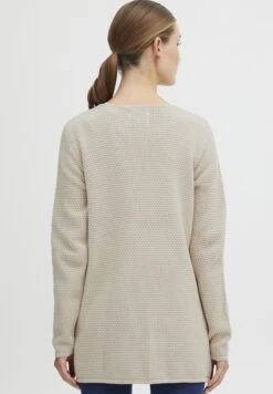 OXMO Oxhilda - Cardigan - Oatmeal -Zalando outlet f81d54dddbcb433cace91c5e5b3753b6