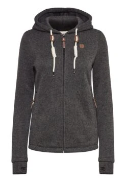 OXMO OxthoryFelpa Con ZipTrue Black Donna Felpe 1OX21I00T-Q12 -Zalando outlet f88f32f7f62444e9ad2b41f0735cdbfb