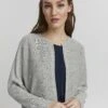 OXMO Kike - Cardigan - Aqua Gray