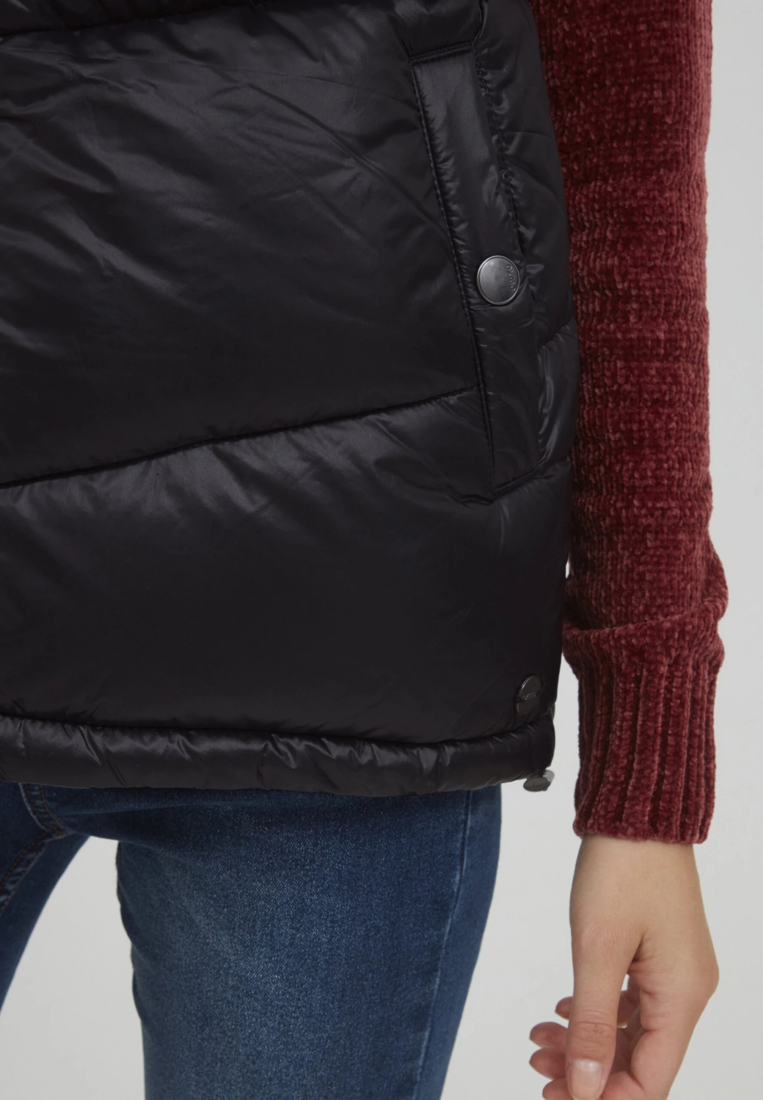 OXMO OxtabitaSmanicatoBlack Donna Giacche E Blazer 1OX21G00Z-Q11 5 OXMO OxtabitaSmanicatoBlack Donna Giacche E Blazer 1OX21G00Z-Q11 - immagine 5