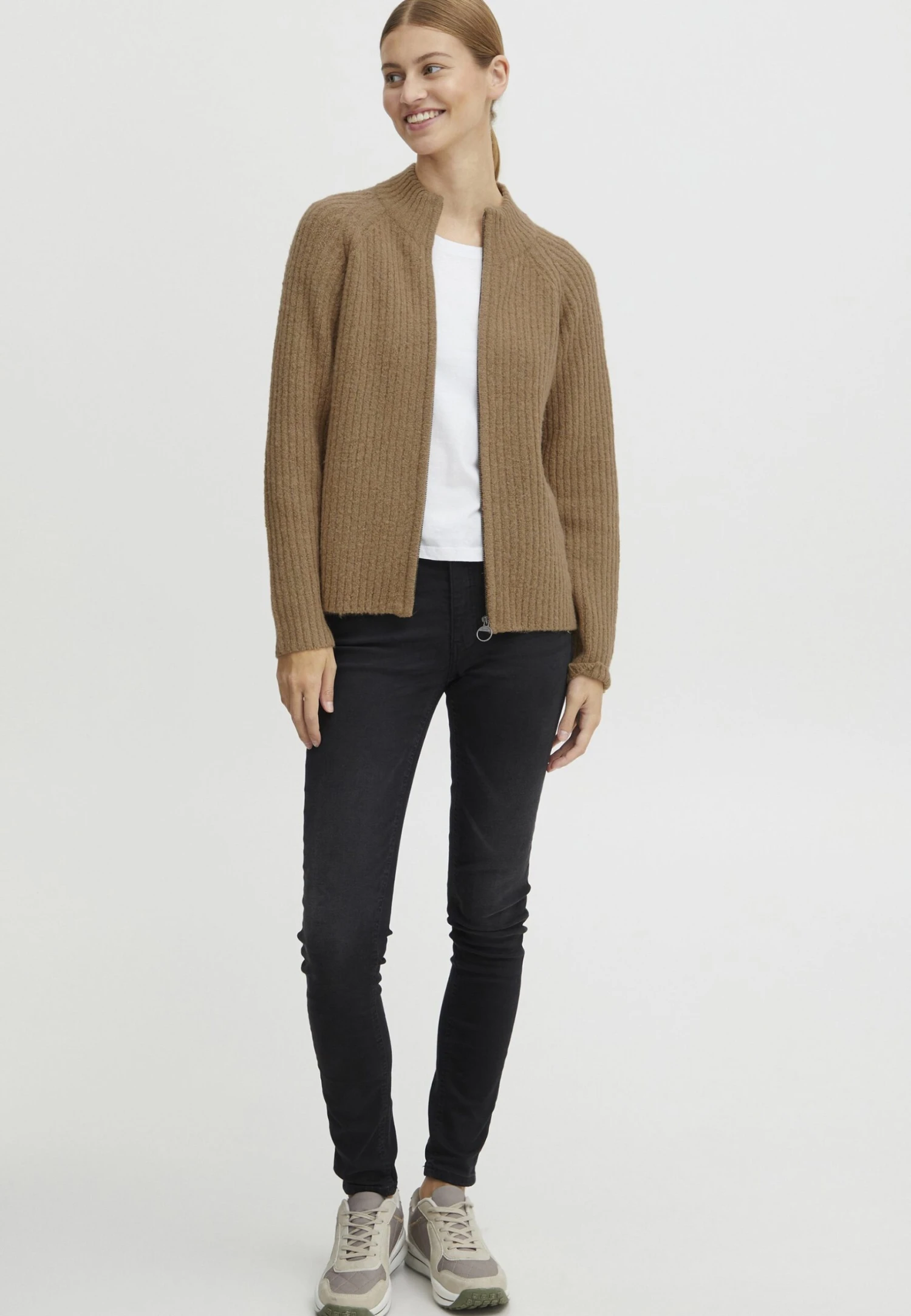 OXMO SalCardiganTannin Melange Donna Maglieria 1OX21I02G-B11 2 OXMO SalCardiganTannin Melange Donna Maglieria 1OX21I02G-B11 - immagine 2