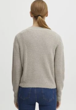 OXMO Oxnorene - Cardigan - Cement Melange -Zalando outlet fbca0433d74a43b7998c652db784c902