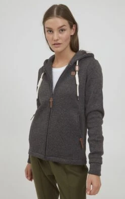 OXMO OxthoryFelpa Con ZipTrue Black Donna Felpe 1OX21I00T-Q12