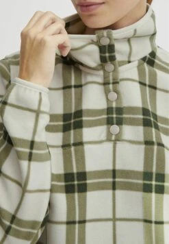 OXMO OxchinneFelpa In PileRifle Green Donna Felpe 1OX21I02J-C12 -Zalando outlet fec58726376f4b20b1fb07085a7f5ada